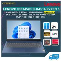Gambar Lenovo IDEAPAD SLIM 3 14 RYZEN 5 7530 8gb 512gb W11 + OHS 14.0FHD IPS GARANSI RESMI - UNIT ONLY, GREY dari Cyberpad Jakarta undefined 1 Tokopedia