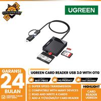 Gambar UGREEN CARD READER USB 3.0 WITH OTG TYPE C PLUG 40755 dari GGSTORESBY undefined 1 Tokopedia