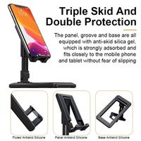 Gambar Stand Holder Lipat Portable Folding 02 Foldable Hp Hand Phone Smart Phone Tab Tablet FOR Ipad Iphone Fold Holder Stand Dudukan Handphone Tatakan Penyangga Tripod Tongkat Selfie Stick Bracket Handphone Smart Phone Android Apple Iphone Meja Kerja Komputer - BLACK dari Afdhol Online Store undefined 2 Tokopedia