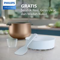 Gambar Philips Digital Rice Cooker Magicom 1.8 L HD 4812 - 3000 Digital Series Premium HD4812/31 - Hitam - 18 Menu Masak HD 4812/31 Warna Hitam - WITH BUBBLEWRAP dari MurahJaya888 undefined 5 Tokopedia