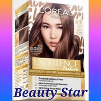 Gambar Sedia! LOREAL PARIS EXCELLENCE FASHION ULTRA LIGHT HAIR COLOR NO. 6.31 ULTRA LIGHT ASH BROWN Ori!! dari tokoramepole undefined 1 Tokopedia