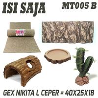 Gambar Promo / Terlaris MT005B FULL SET KANDANG TERRARIUM TORTO TABLE KURA KURA DARAT TORTOISE - BG001 LC dari satori boutique undefined 2 Tokopedia