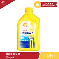 Gambar Oli Shell Advance AX5 1 L dari Surabaya Motor Purwodadi undefined 1 Tokopedia