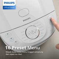 Gambar Philips Digital Rice Cooker Magicom 1.8 L HD 4716 - 3000 Digital Series Premium HD4716 - 16 Menu Masak HD 4716 - Hijau, NO BUBBLEWRAP dari MurahJaya888 undefined 2 Tokopedia