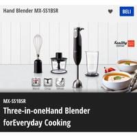 Gambar Hand Blender Panasonic MX-SS1 BSR / MXSS1 Belender Chopper 3in1 150w - No Bubble Wrap dari BT Electronic undefined 5 Tokopedia
