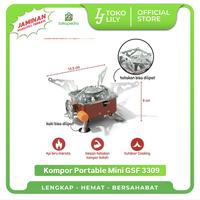 Gambar Kompor Portable Mini Camping Outdoor GSF 3309 (Tidak Termasuk Gas) dari TokoLilySemarang undefined 2 Tokopedia