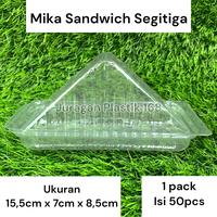 Gambar Mika Sandwich / Mika Segitiga / Plastik Sandwich / Mika Roti dari VML Store ID undefined 1 Tokopedia