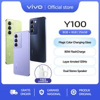 Gambar vivo Y100 (8/256) - Magical Color Changing, 80W FlashCharge, AMOLED - Ungu Anggrek dari vivo Indonesia undefined 1 Tokopedia