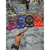 Gambar VELG POWER MANDALIKA VARIO 125/150 LED OLD/LED NEW,BEAT FI/EPS, VARIO 110 FI/ESP,SCOPY,AEROX OLD/AEROX NEW JUPITER/VEGA/FIZ R TROMOL BESAR,MX KING,CB,GL,MP,TIGER,RX KING ring 17 - Biru, VARIO 125/150 dari Speed stores- undefined 2 Tokopedia