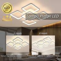 Gambar Ceiling Light Lampu Plafon LED Rumah Minimalis Dimmable 3 Cahaya - 5 Heads dari 4TOOLS undefined 1 Tokopedia