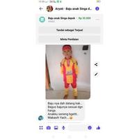 Gambar ADA baju singa Depok/bajubarongsaimurah kualitas premium bhan hayget - Hijau merah, S dari IwanSShop10 undefined 3 Tokopedia