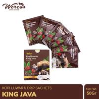 Gambar WORCAS Kopi Luwak King Java Drip Filter 50gr dari QQ Lucky Shop 2025 undefined 1 Tokopedia