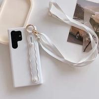 Gambar terbaru LUXURY CASE S23 Shell & Pearl Strap with Sling Tali Panjang Softcase Case HP Lucu for Samsung S22 Plus S22 Ultra S23 Plus S23 Ultra S24 - Grey, S22 ULTRA dari nopiimut undefined 2 Tokopedia