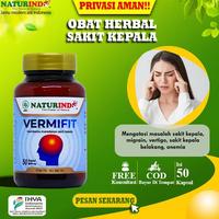 Gambar OBAT SAKIT KEPALA HERBAL VERTIGO AMPUH OBAT VERTIGO MIGRAIN ALAMI SAKIT KEPALA KLIYENGAN SEBELAH KIRI KANAN SAMPING BELAKANG TERBUKTI VERMIFIT NATURINDO BPOM MUI - RINGAN dari Medical Care Shop undefined 1 Tokopedia