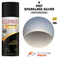 Gambar Sapporo Ultimate M57 Sparkling Silver – Warna Silver Terang Efek Metalik Doff dari Vandal Warna undefined 1 Tokopedia