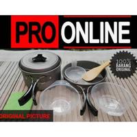 Gambar Satu Set Alat Masak Panci Kemping Gunung Sy-200 Nesting 2 Person Camping Outdoor Traveling dari taisanort undefined 3 Tokopedia