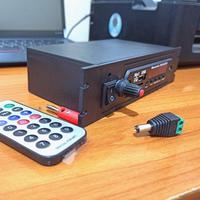 Gambar NEW!!! power amplifier bluetooth rakitan 12v dc stereo 2x30watt / tape mobil single din rakitan dari PT LANGGENG undefined 4 Tokopedia