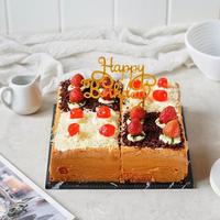 Gambar GOJEK - Bolu jadul cake premium birthday coklat keju UK 22cm dari QuintoMart undefined 1 Tokopedia