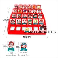 Gambar [TERBARU] Board Game Who Is It / Mainan Tebak Gambar Bahan Plastik Tebal Free Kartu Konsol dari Sky General Store undefined 3 Tokopedia
