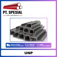 Gambar 100 Besi Kanal U / UNP 100 x 50 x 3mm 6 Meter /100Batang - 03 dari Lesso Phoeniks Abadi undefined 2 Tokopedia