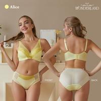 Gambar MILARI | IN WONDERLAND - CROSS BRA, 5SET WIRELESS BRA /LYCRA & PANTIES, FREE POUCH AND GIFTS - 32B dari Reality Mart undefined 4 Tokopedia