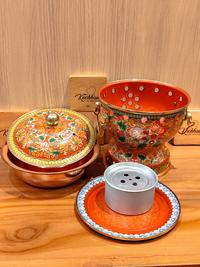 Gambar Panci Hotpot Shabu Shabu Copper Mini Single Chinese Vintage Style Hot Pot - Biru dari Kochindo undefined 2 Tokopedia