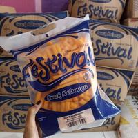Gambar FESTIVAL SNACK 1 KARTON ISI 10 & SNACK CIKIKO 1 KARTON ISI 5 & SABENA JUMBO ISI 5 & TWISTCORN SALSA ISI 6 - FESTIVAL BALADO, 5 PACK dari Twins pedia undefined 1 Tokopedia