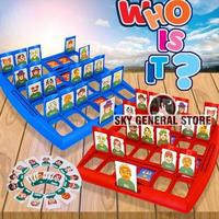 Gambar [TERBARU] Board Game Who Is It / Mainan Tebak Gambar Bahan Plastik Tebal Free Kartu Konsol dari Sky General Store undefined 1 Tokopedia