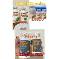 Gambar TERLARIS BRONSON VITAMIN D3 K2 5000 10000 IU K2 D3 100% ORIGINAL USA ASLI MURAH suplemen kesehatan vit vitamin original amerika d3 k2 2 in 1 support isi 60 120 caps kapsul tablet vitamin k2 as mk-7 90mcg 10.000iu 10.000 iu USA untuk tulang | LOVESHOP - HITAM 360 dari XANJO PEDIA undefined 2 Tokopedia