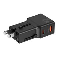 Gambar Travel Adapter Universal V-GeN VUA-05 GaN 25Watt SNI Certified Super Fast Charging EU, UK, AU, US (1 USB A, 1 Type C) dari V-GeN Indonesia Official Store undefined 3 Tokopedia