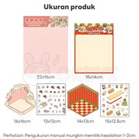 Gambar Mainan 3D Scene Stickers Diy Decoration Landscaping Stiker Kartun - PumpkinHouse dari Taeyow Shop undefined 2 Tokopedia