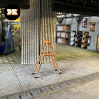 Gambar Miniatur Tangga Lipat Aksesoris Diorama Diecast 1/64 dari DK Crafter undefined 2 Tokopedia