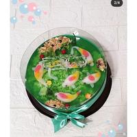 Gambar Spesial Hampers puding lumut ikan koi/hamper puding coconut pandan/kado ulang tahun/souvenir kado natal imlek lebaran idul fitri/ birthday cake/puding ultah murah/hantaran dari Samator ID undefined 4 Tokopedia