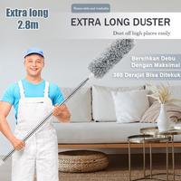 Gambar Feather Duster Cleaner Kemoceng Panjang Microfiber Teleskopik Pembersih Debu Langit Rumah Gagang Panjang 2.8 Meter Adjustable dari Electric-Kiss undefined 1 Tokopedia