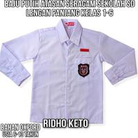 Gambar Terlaris setelan seragam merah putih sekolah SD anak perempuan baju putih lengan panjang rok merah panjang pakaian seragam sekolah SD kelas 1-6 - BAJU+ROK, 6 tahun dari abishop68 undefined 1 Tokopedia