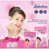Gambar Kapas Selection Facial Cotton Round Kotak Oval Kapas Tipis Kotak Bulat Cotton Bud - Kapas Pembersih Wajah Makeup 35g / 75g / 60g / 80g - Kotak 75g dari Everytimeshop7 undefined 4 Tokopedia