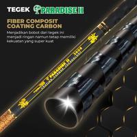 Gambar MURAH Tegek Pancing Paradise II 2 Fiber Coating Carbon Ukuran 240 270 300 360 450 540 630 CM | Joran Mancing - 240 CM, Biru dari Plus Strike PRO undefined 2 Tokopedia