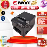 Gambar Iware Printer Thermal XS-80BT , XS-80UL USB 80mm Autocutter RJ11 Cashdawer X-Series 80 BT 80 UL+USB - X80UL dari PojokITcom Pusat IT Comp undefined 1 Tokopedia