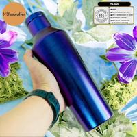 Gambar Botol Minum Thermos TS-100 Stainless Steel Tumbler Bunglon Chameleon Blue 600 ML Tahan Panas & Dingin Vacuum Flask - Biru dari Ollahomeliving undefined 2 Tokopedia