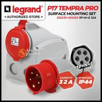 Gambar Terlaris Legrand Paket 1 Set Plug Surface Mounting Socket 3P+N+E / 5 Pin 32A Best Seller - Plug Socket Set dari QANAJO sTORE undefined 5 Tokopedia