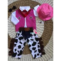 Gambar Kostum Cowboy Anak | Kostum Cosplay Koboi Anak | Kostum Sheriff Callie | Baju Karnaval Cosplay #Gratisongkir - SET COKELAT, L dari anna colektion21 undefined 3 Tokopedia
