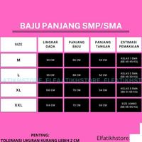 Gambar Terlaris setelan seragam sekolah SMA // PUTIH - ABU // PEREMPUAN panjang & rok panjang Fashion dari abishop68 undefined 3 Tokopedia
