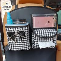 Gambar Tas Penyimpanan Barang di Belakang Jok Kursi Mobil Tas Gantungan Organizer Jok Kursi Mobil / Car Seat Organizer / Tempat Tissue Ponsel di Mobil - The Flower dari JeChow Store undefined 5 Tokopedia