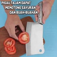 Gambar PISAU CINCANG PISAU STAINLESS GOLOK PISAU TULANG PISAU DAGING TEBAL - NONBOX dari TommyAcc undefined 2 Tokopedia