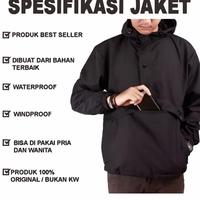 Gambar Alfaeyza Jacket Cougle Stone Island+01 Jacket Parasut Bersablon Bahan Waterproof Unisex Termurah Ready Terbaik - Hitam, L dari CRYSTALL- undefined 1 Tokopedia