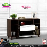 Gambar Sideboard Credenza / Bufet / Lemari Hias TV Serba Guna dari Mebel Sanjaya Indonesia undefined 2 Tokopedia