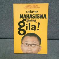 Gambar CATATAN MAHASISWA (GANTENG) GILA (ADHITYA MULYA) dari Recehan Buku undefined 1 Tokopedia