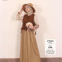 Gambar Sarimbit Dannis D’Kiona/Sarimbit Dannis terbaru Katun Gamis Muslim Keluarga SALE!!! - Abaya dewasa, XXL dari LOKA LOKA MARKET undefined 1 Tokopedia