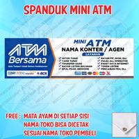 Gambar Spanduk Mini ATM / Banner Mini ATM / Spanduk Banner Mini ATM - Flexy 280 gsm - 160X50 CM dari AVANTI SPANDUK BANNER undefined 1 Tokopedia
