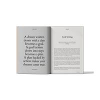 Gambar The Goal Planner (Grey/Creme) - Abu-abu dari The Self Hug undefined 2 Tokopedia